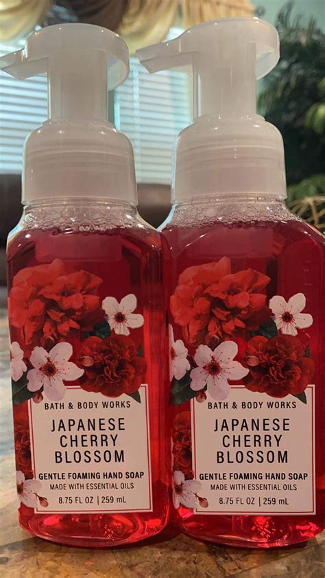 japanese hand soap cherry blossom